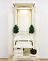 Soka Gakkai Furniture-style Buddhist Altar "Akane" Available in 4 colors Made in Japan Rainbow Gold Cabinet Compatible with Permanent Gohonzon